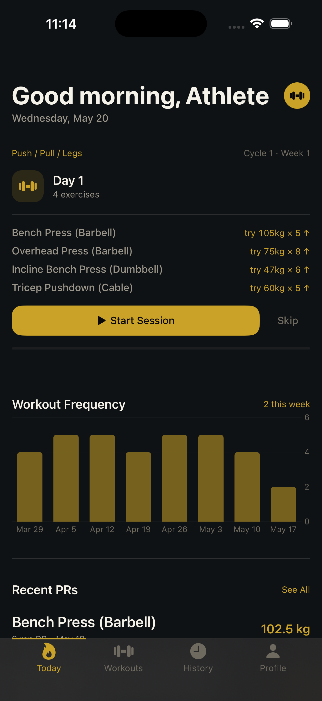 Iron Flow Dashboard